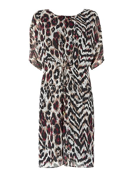  Biba Leopard print tie front dress £99 click to visit House of Fraser