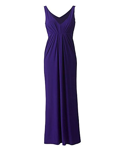 Pleated Maxi Dress £22.50 click to visit JD Williams