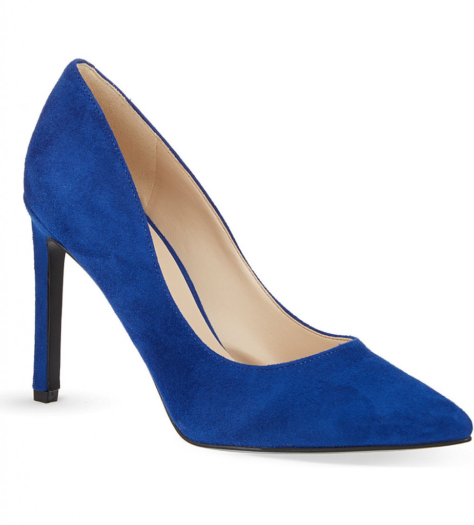 NINE WEST Tatiana suede court shoes £69 click to visit Selfridges
