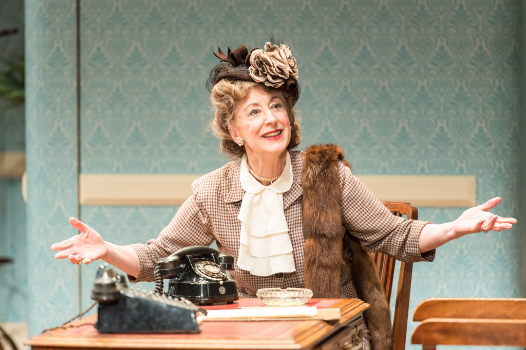 Maureen Lipman as Veta Louise Simmons in Harvey. Photo by Manuel Harlan 