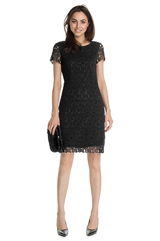  cotton crocheted lace dress £ 99.00 click to visit Esprit
