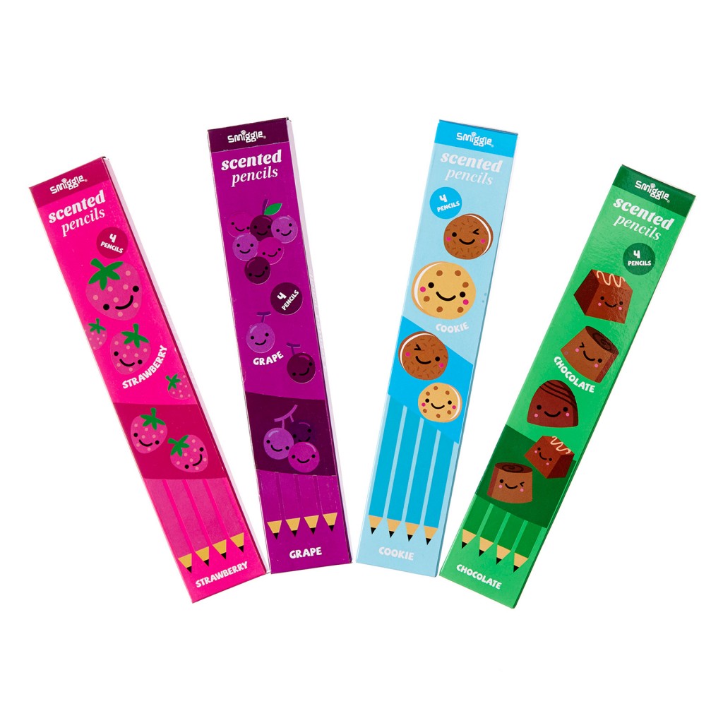 Scented Pencils Pack £4.50 click to visit Smiggle
