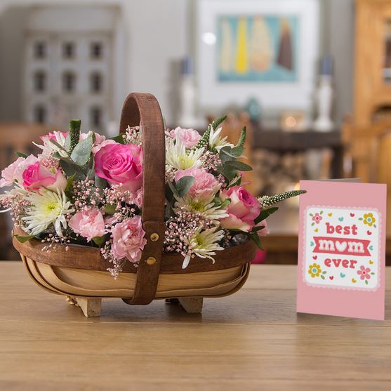 Best Mum Ever Trug only £29.90 click to visit iFlorist
