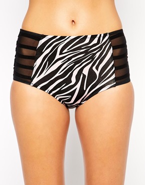 Pour Moi Siren High Waist Control Bikini Bottom £22 Click to visit ASOS