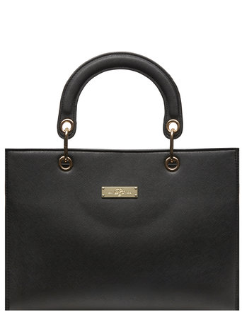 Black ring handle tote bag     Price: £25.00     Colour: Black click to visit Dorothy Perkins