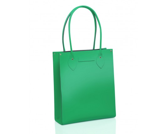 Green Leather Tote Bag £63 click to visit Zatchels