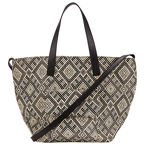 Collection WEEKEND by John Lewis City Straw Shoulder Bag, Multi £39 click to visit John Lewis