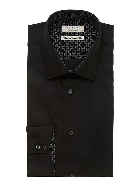 Ted Baker Jacapo Plain Regular Fit Shirt £60 click to visit House of Fraser
