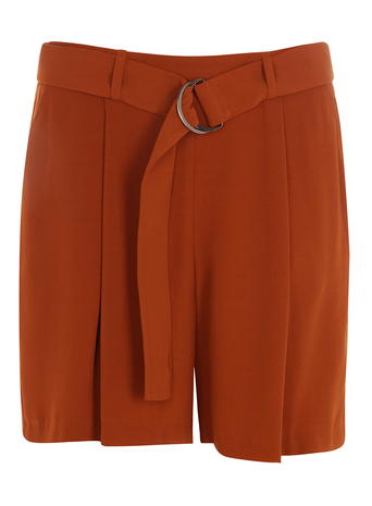 Ginger High Waisted Crepe Shorts Was £22.00 Now £19.80 click to visit Dorothy Perkins