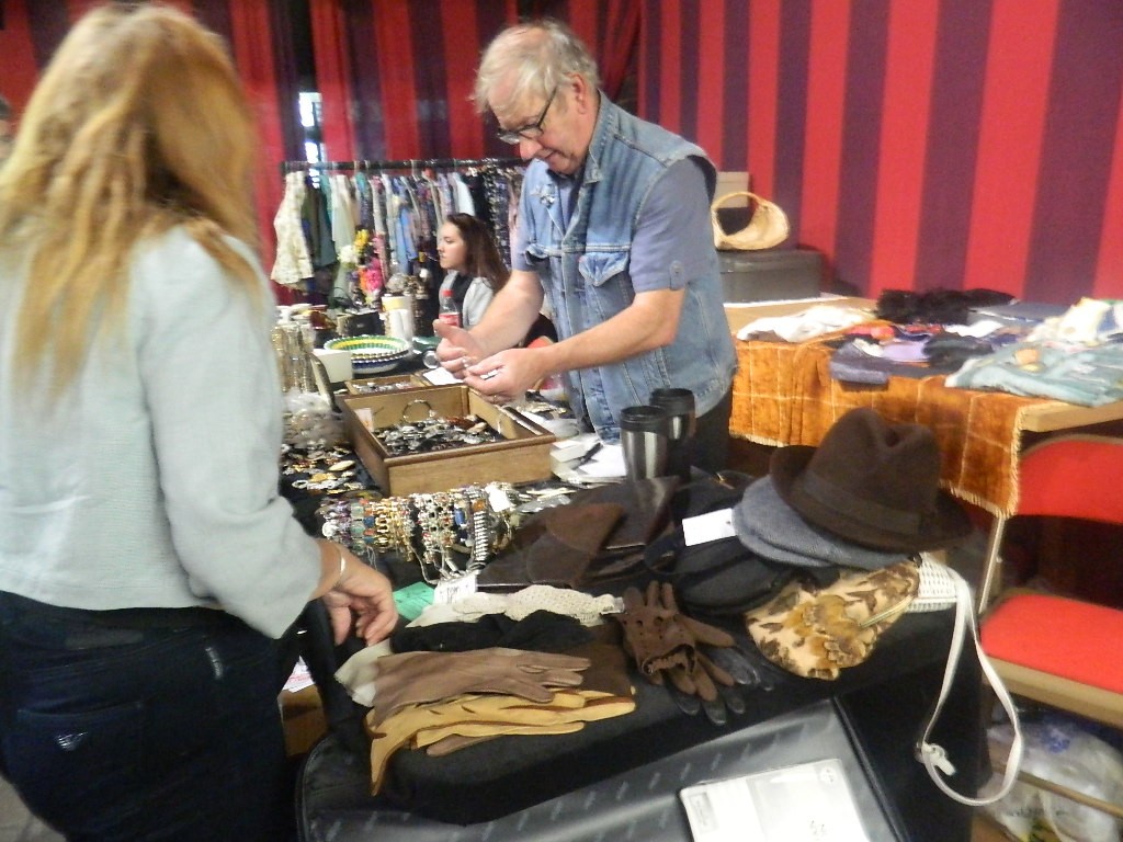 I got a Saddler compact from this stall inside the Great Hall.