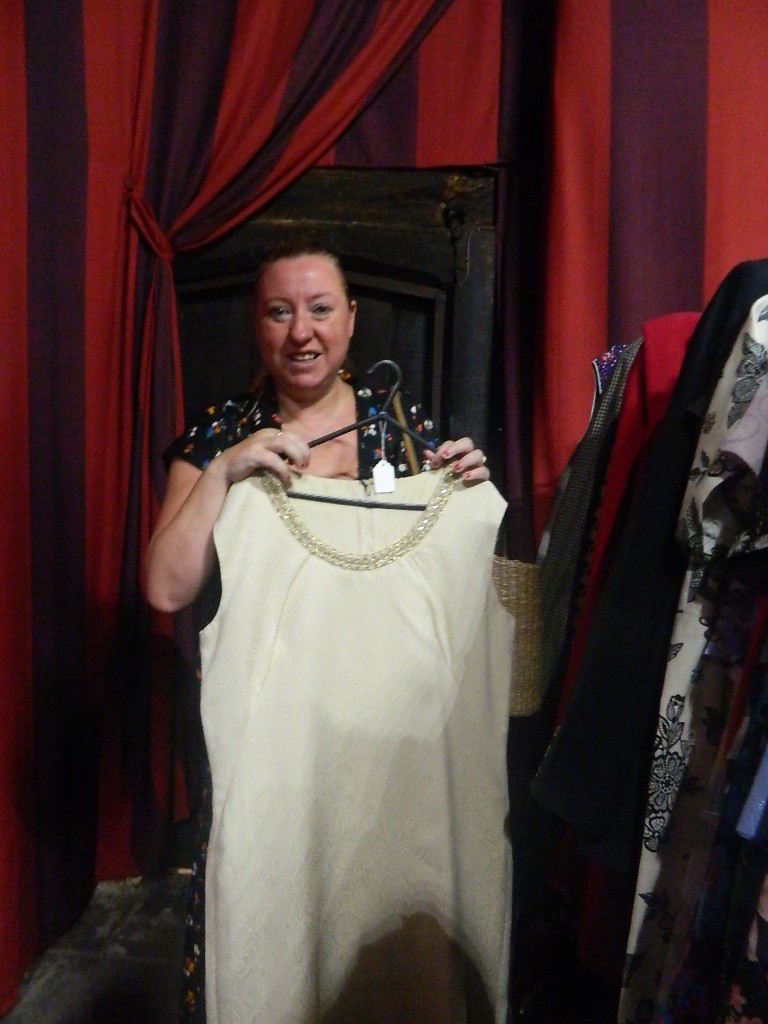 Loved this 1960s full length dress £25.