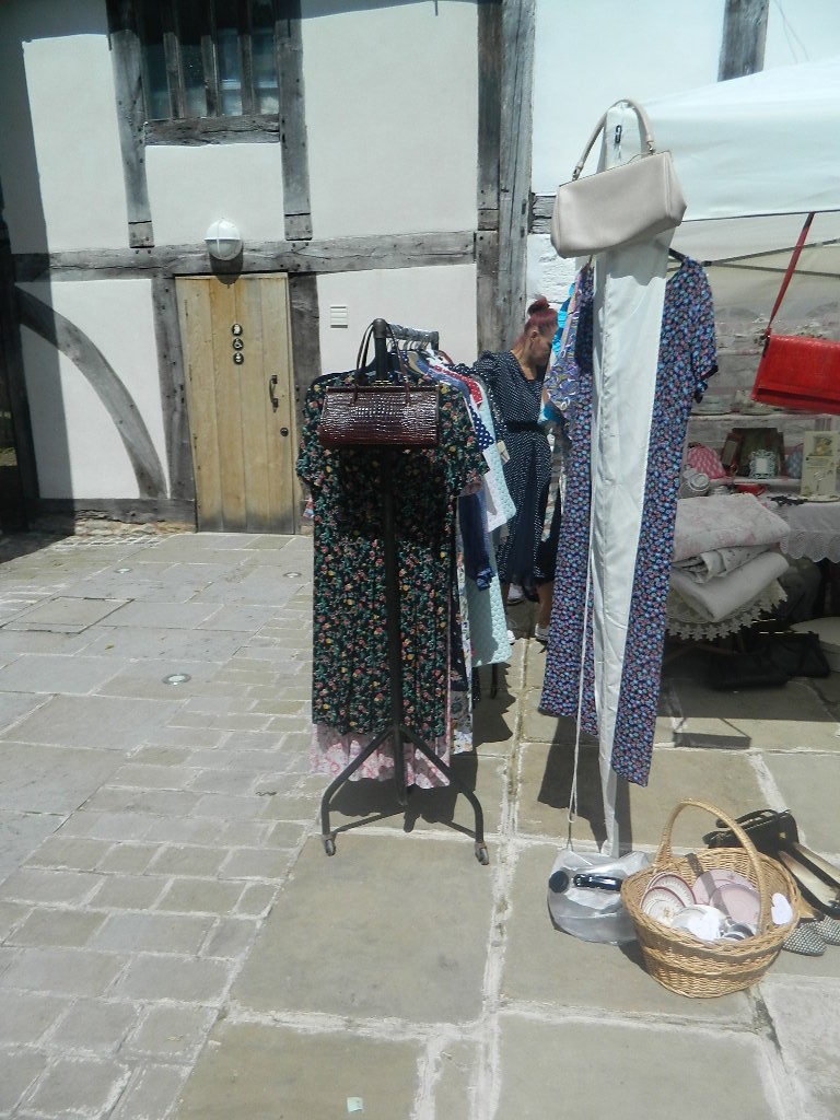 More Stalls were set up in the sunshine.