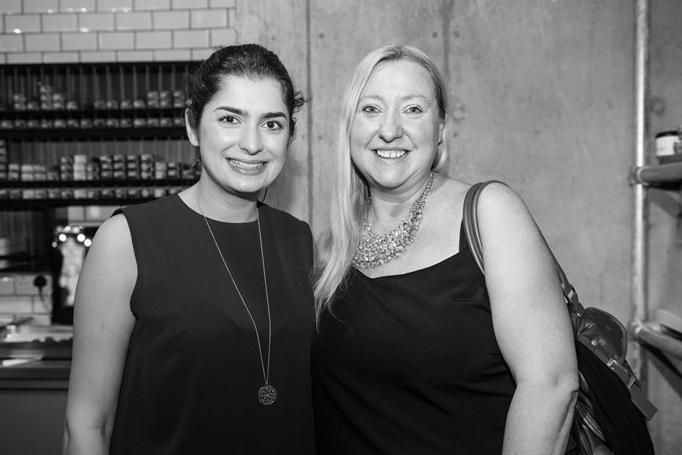 With Alev from Bella and Robot. Photo by Garazi Gardner