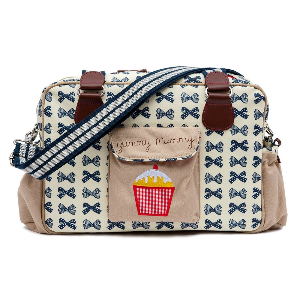  Pink Lining Yummy Mummy Changing Bag (Navy Bows) Changing Bags £79.00 Click to visit Babythingz