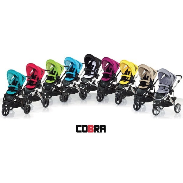 ABC Design Cobra 3-Wheeler Pushchair (Silver) £420 click to visit Babythingz 