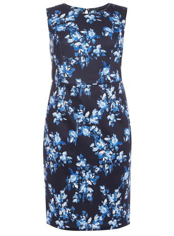 DP Curve Navy Floral Pencil Dress     Price: £30.00 click to visit Dorothy Perkins