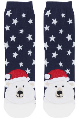 Christmas Polar Bear Toe Socks Price: £3.50 click to visit Topshop