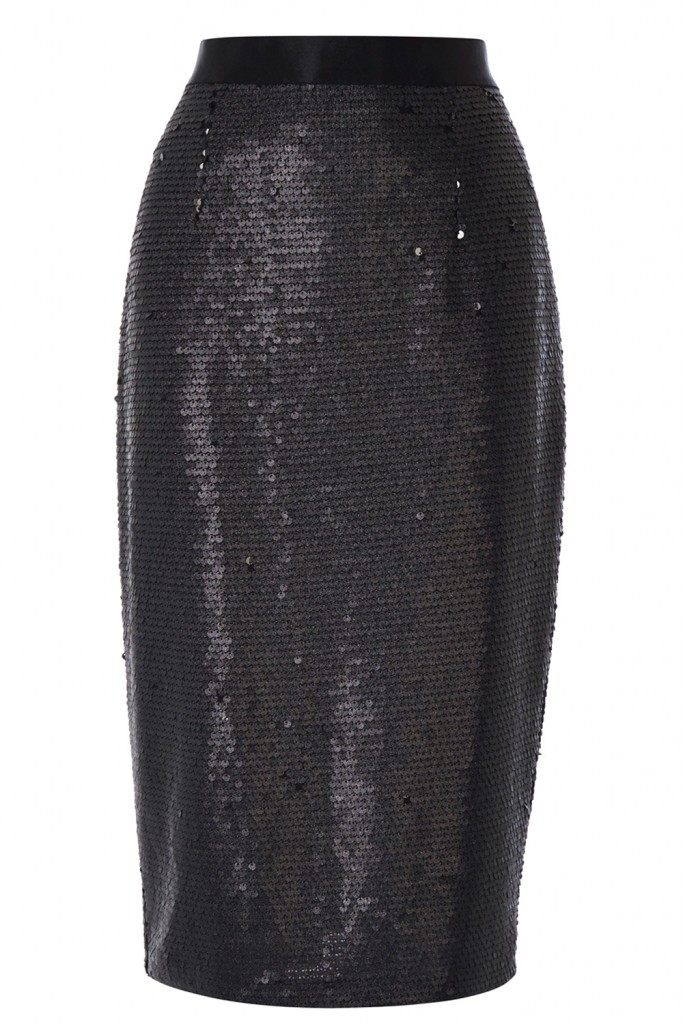 ASHLYNNE SEQUIN SKIRT £89.00 click to visit Coast