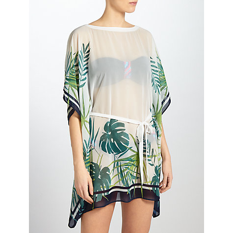 John Lewis Llenya Leaf Kaftan, White/Green £45 Click to visit John Lewis
