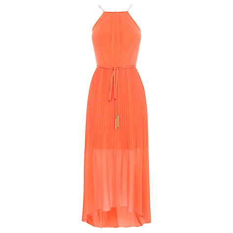 Coast Mauritus Pleated Maxi Dress, Orange £109 Click to visit John Lewis