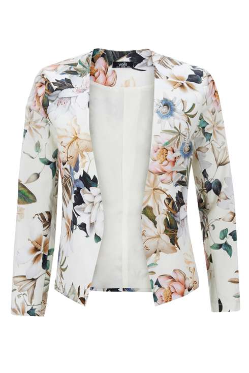 Floral Printed Jacket Price: £45.00 Click to visit Wallis