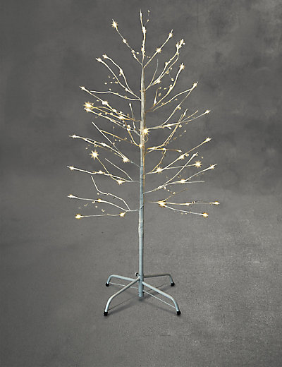 4ft White Outdoor Gem Tree £40 Click to visit M&S